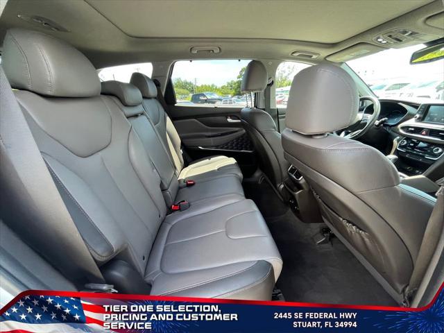 used 2019 Hyundai Santa Fe car, priced at $19,037