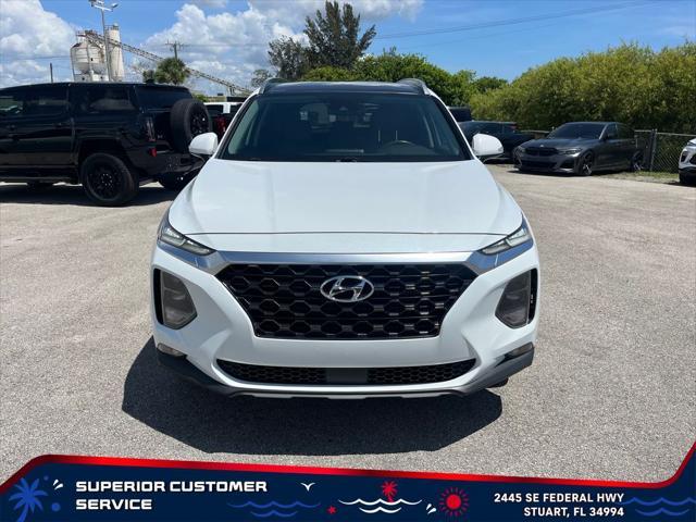 used 2019 Hyundai Santa Fe car, priced at $19,988