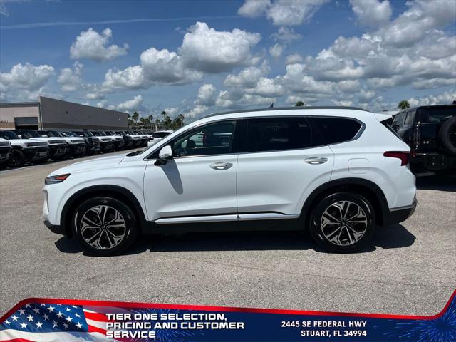 used 2019 Hyundai Santa Fe car, priced at $19,037
