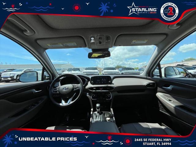 used 2019 Hyundai Santa Fe car, priced at $19,988