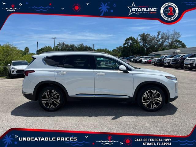 used 2019 Hyundai Santa Fe car, priced at $19,988