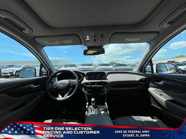 used 2019 Hyundai Santa Fe car, priced at $19,037