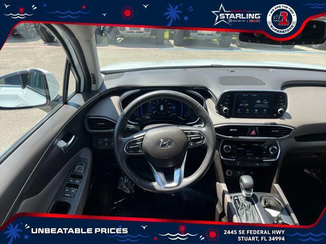 used 2019 Hyundai Santa Fe car, priced at $19,988