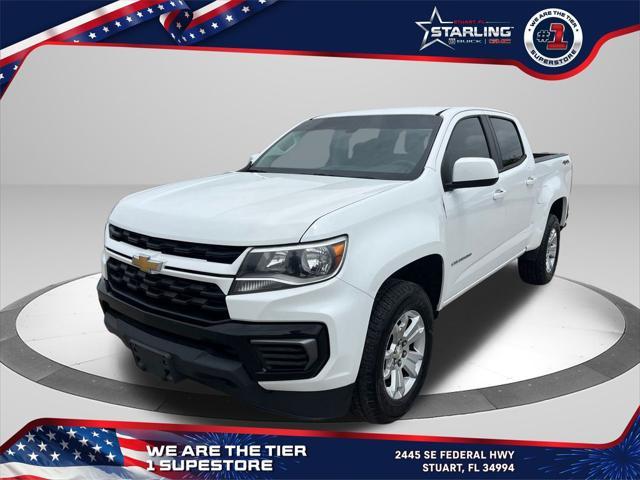 used 2021 Chevrolet Colorado car, priced at $21,884