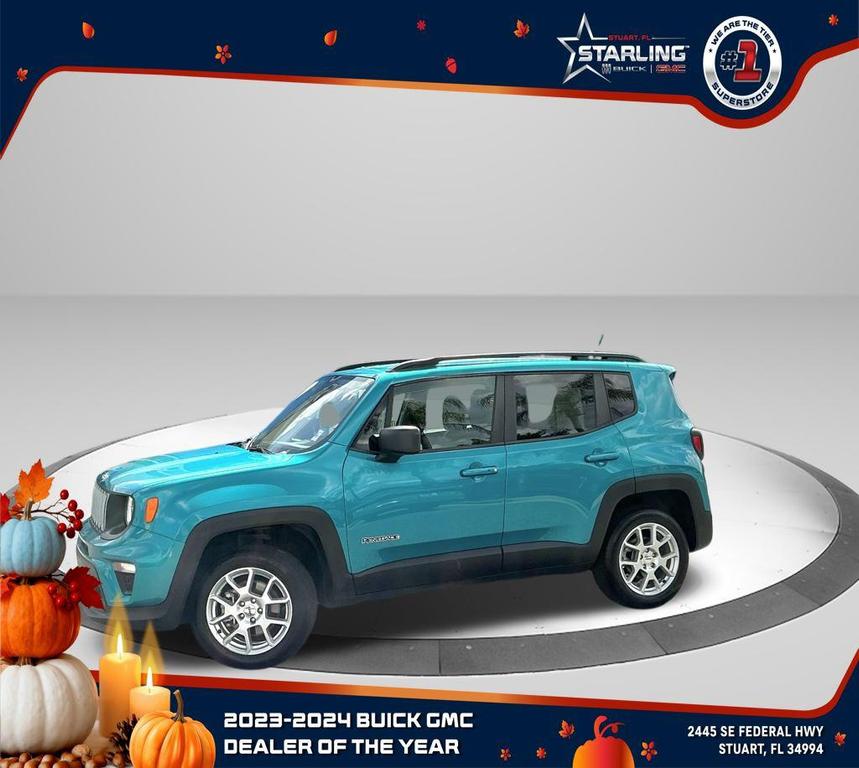 used 2022 Jeep Renegade car, priced at $14,999