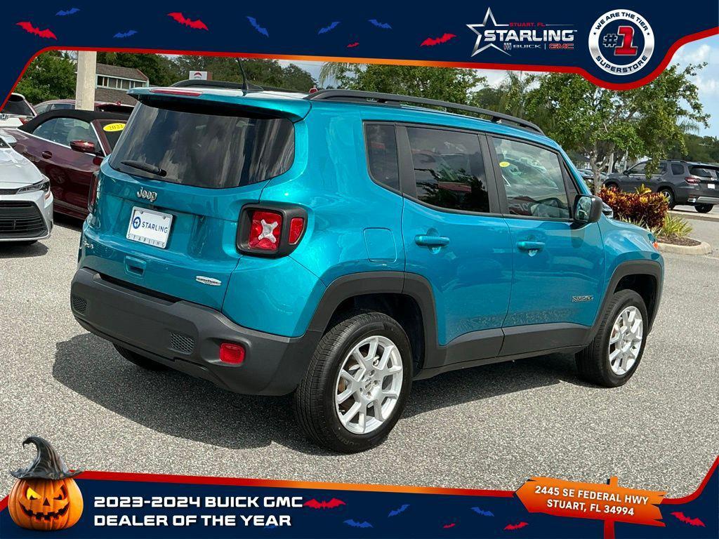 used 2022 Jeep Renegade car, priced at $16,599