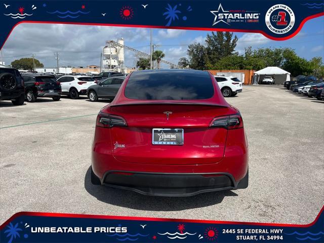 used 2022 Tesla Model Y car, priced at $25,999