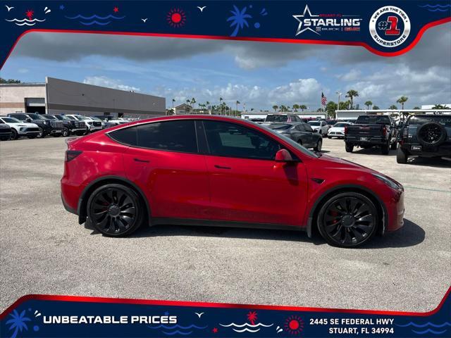 used 2022 Tesla Model Y car, priced at $25,999