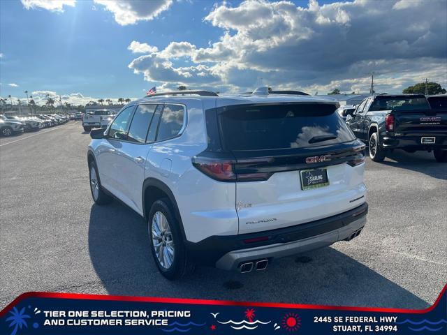new 2025 GMC Acadia car, priced at $48,367