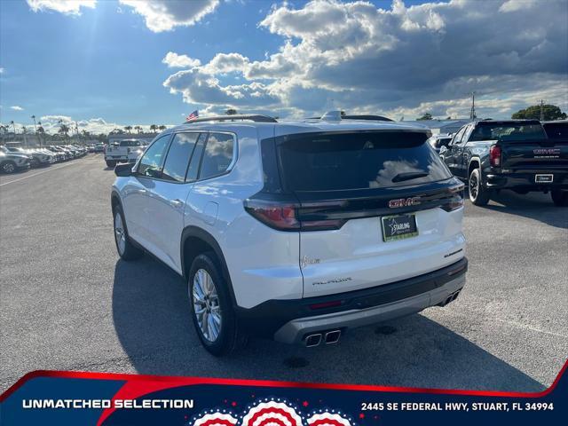 new 2025 GMC Acadia car, priced at $46,367