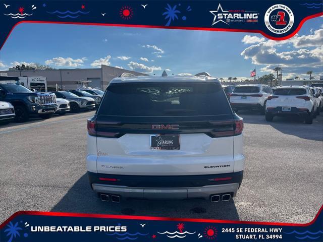 new 2025 GMC Acadia car, priced at $48,367