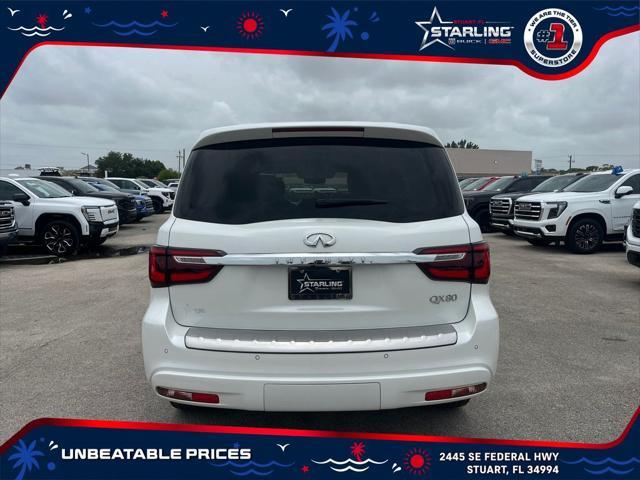 used 2022 INFINITI QX80 car, priced at $46,522