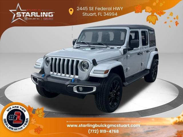 used 2023 Jeep Wrangler 4xe car, priced at $33,988