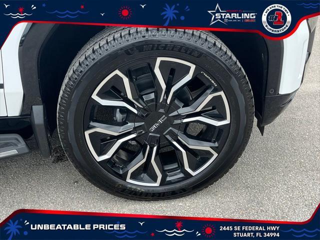 new 2025 GMC Sierra EV car, priced at $82,790