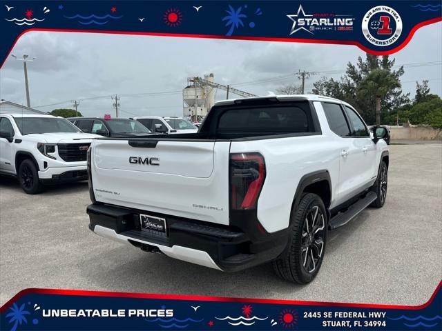 new 2025 GMC Sierra EV car, priced at $82,790