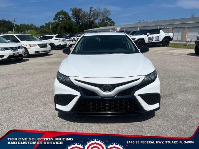used 2021 Toyota Camry car, priced at $21,421