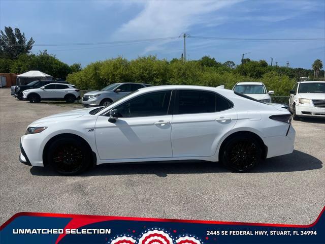 used 2021 Toyota Camry car, priced at $21,421
