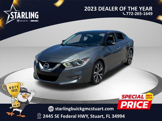 used 2017 Nissan Maxima car, priced at $18,775