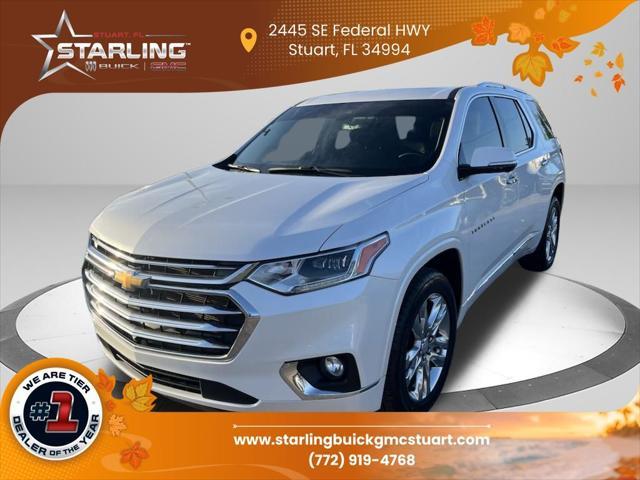 used 2020 Chevrolet Traverse car, priced at $25,588