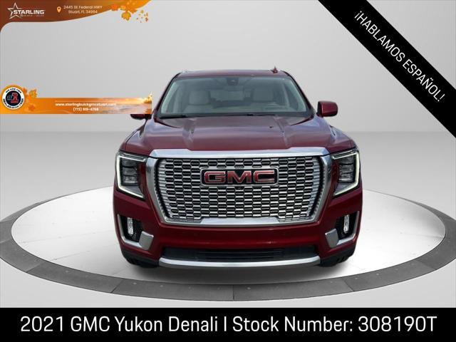 used 2021 GMC Yukon car, priced at $53,900