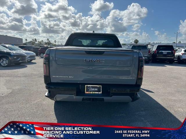new 2024 GMC Sierra EV car, priced at $95,995
