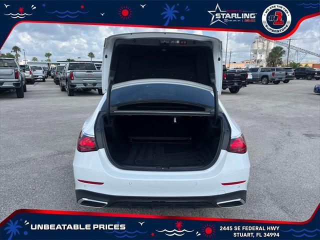 used 2024 Mercedes-Benz E-Class car, priced at $63,900