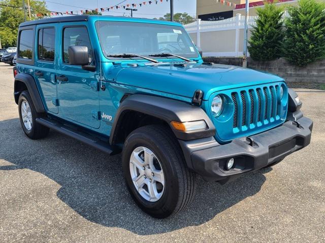 used 2020 Jeep Wrangler Unlimited car, priced at $25,977