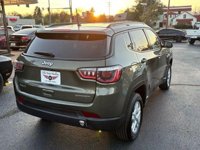 used 2018 Jeep Compass car, priced at $13,816