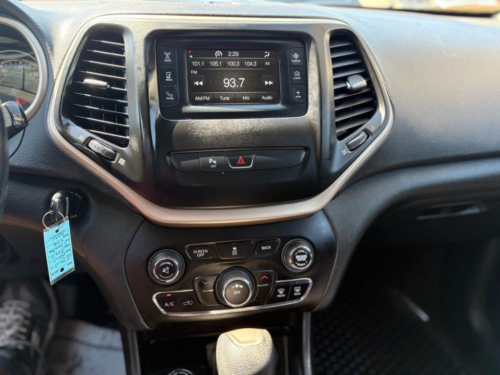 used 2017 Jeep Cherokee car, priced at $10,999