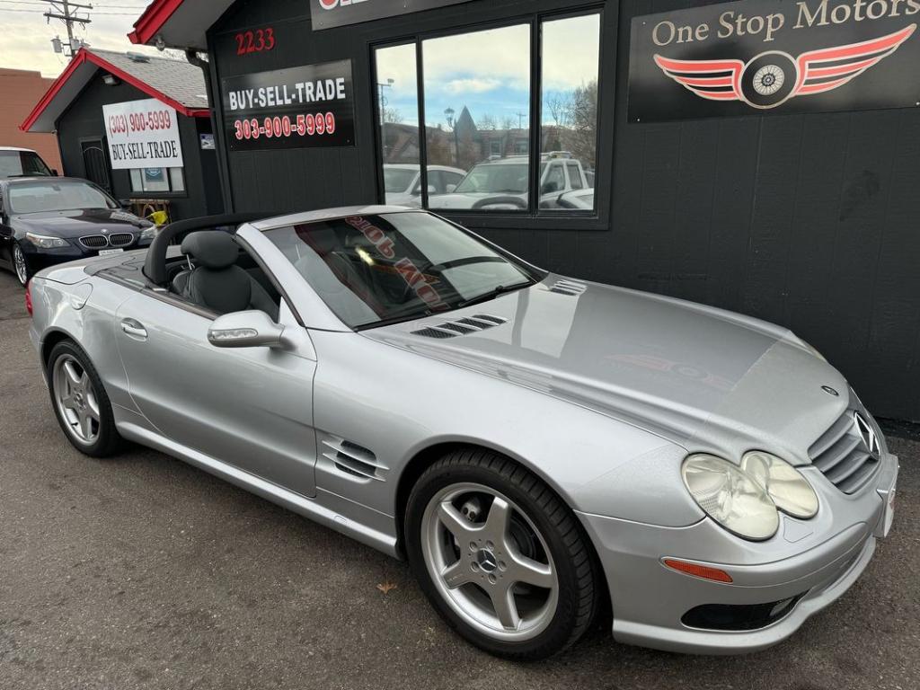 used 2003 Mercedes-Benz SL-Class car, priced at $11,499