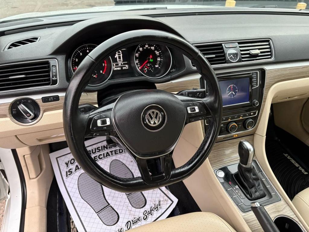 used 2017 Volkswagen Passat car, priced at $8,888