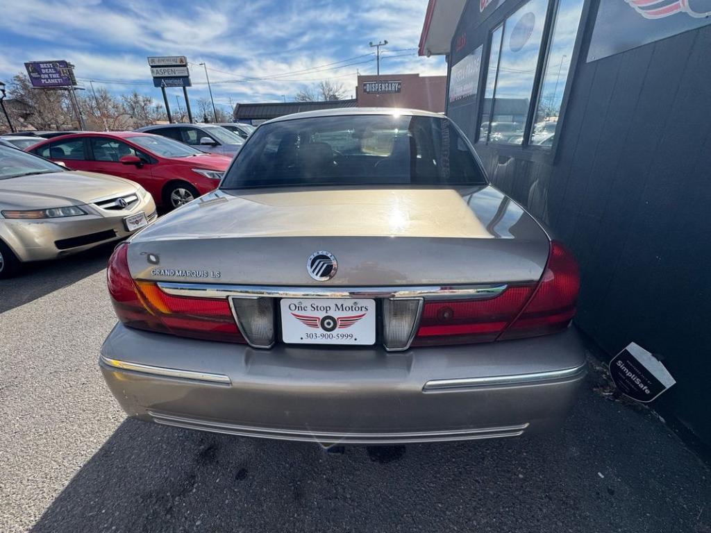 used 2004 Mercury Grand Marquis car, priced at $5,500