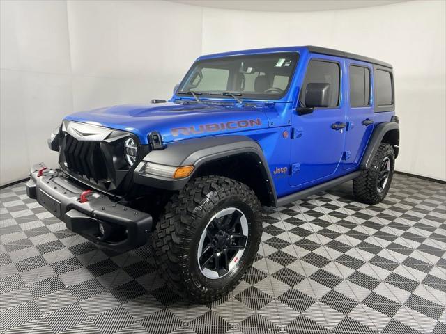 used 2021 Jeep Wrangler Unlimited car, priced at $37,173