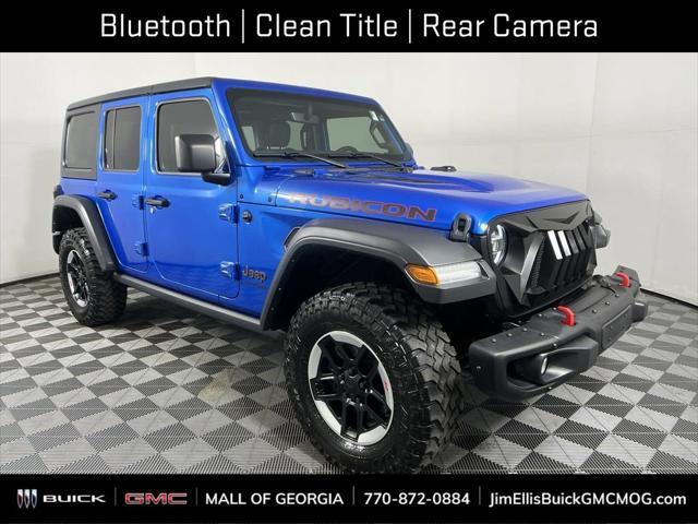 used 2021 Jeep Wrangler Unlimited car, priced at $37,173