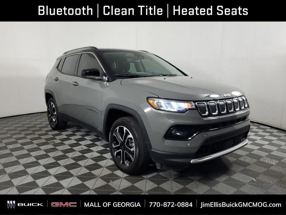 used 2022 Jeep Compass car, priced at $26,940