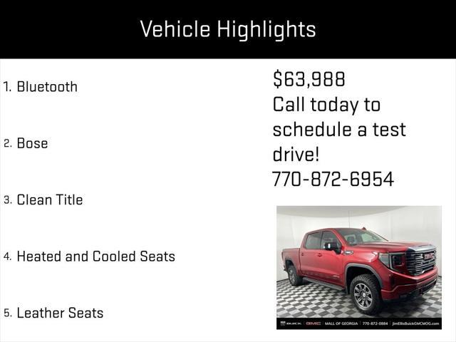 used 2024 GMC Sierra 1500 car, priced at $63,988