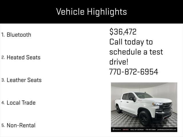 used 2020 Chevrolet Silverado 1500 car, priced at $36,472