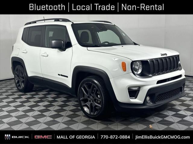 used 2021 Jeep Renegade car, priced at $17,997