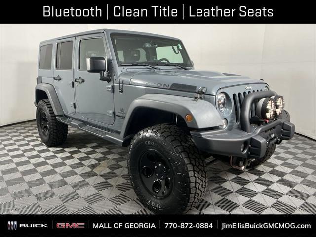 used 2015 Jeep Wrangler Unlimited car, priced at $24,714