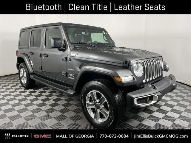 used 2022 Jeep Wrangler Unlimited car, priced at $31,961