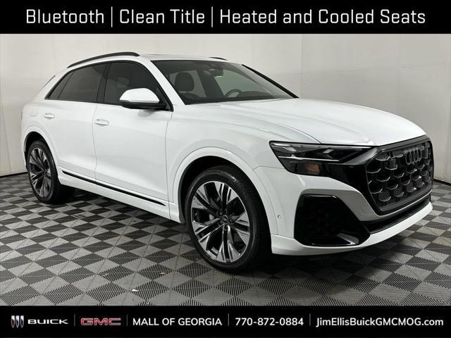 used 2024 Audi Q8 car, priced at $66,990