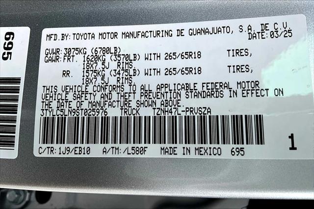 new 2025 Toyota Tacoma car, priced at $57,734