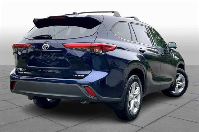 used 2020 Toyota Highlander car, priced at $26,310