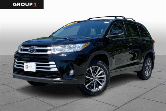 used 2019 Toyota Highlander car, priced at $24,960