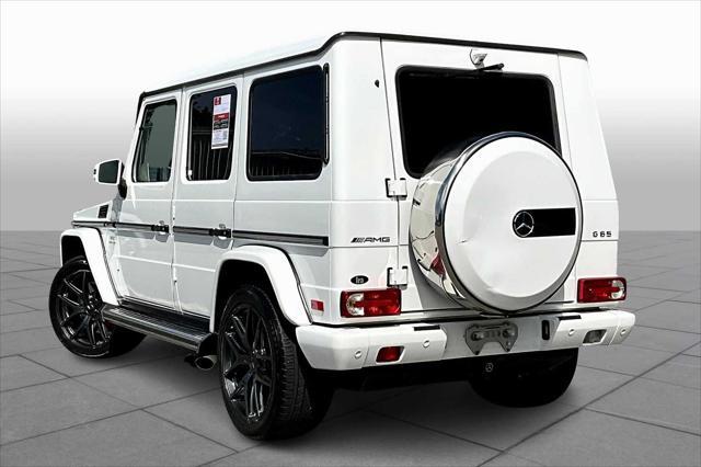 used 2017 Mercedes-Benz AMG G 65 car, priced at $80,000