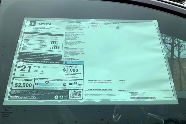 new 2025 Toyota Tacoma car, priced at $54,479