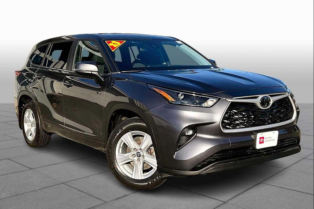 used 2023 Toyota Highlander car, priced at $33,500