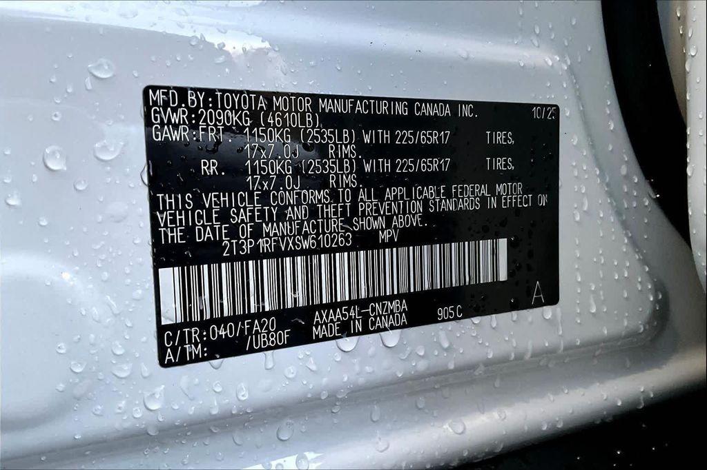 new 2025 Toyota RAV4 car, priced at $34,554