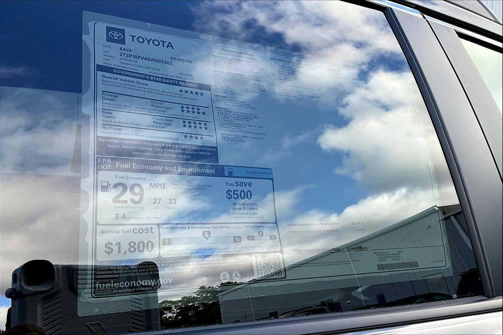 new 2025 Toyota RAV4 car, priced at $36,904