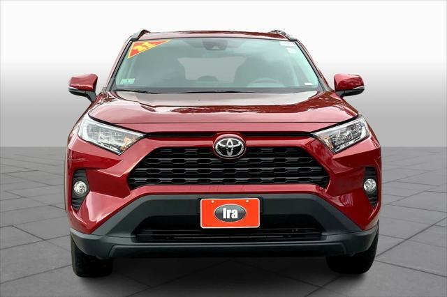 used 2021 Toyota RAV4 car, priced at $28,300